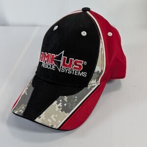 NASCAR 2016 Amkus Rescue Systems Embroidered Adjustable Strapback Cap Hat Camo
